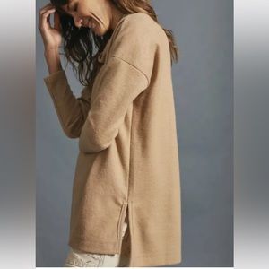 ANTHROPOLOGIE Theresa Tunic Top Soft & Cozy  NWT